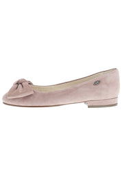 PAULINA - Ballerina mit großer Lederschleife