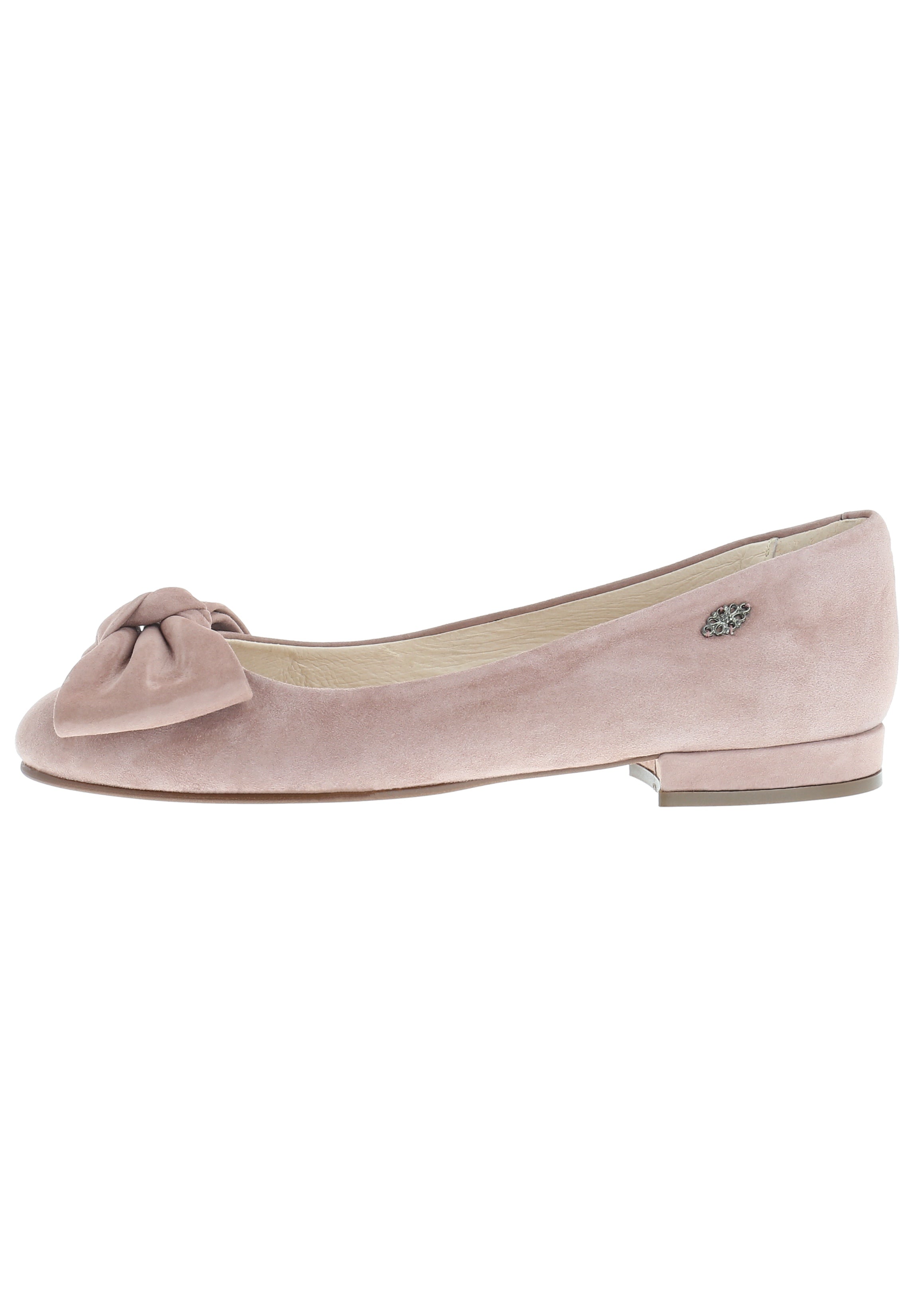 PAULINA - Ballerina mit großer Lederschleife
