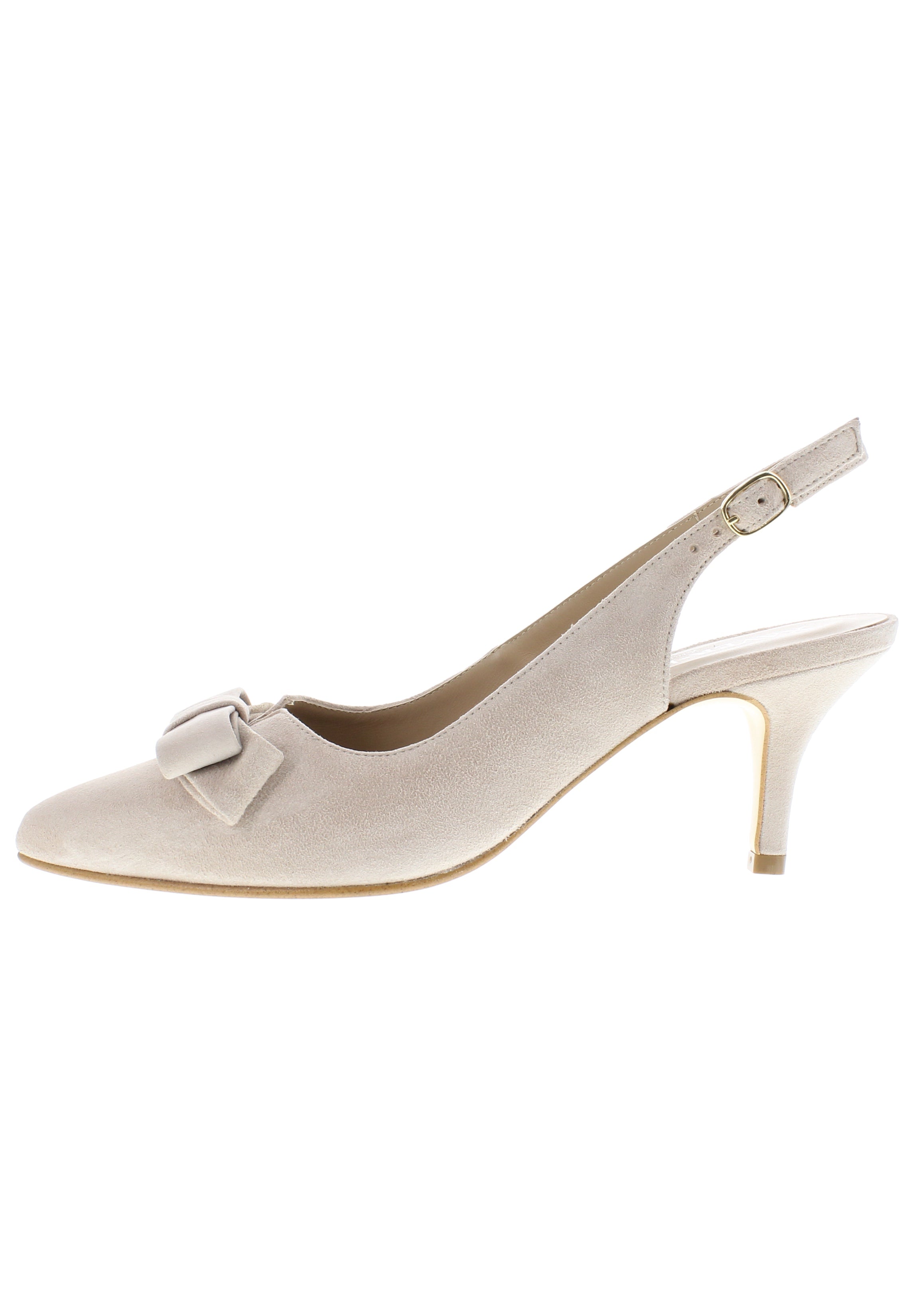 MINA - Spitze Sling-Pumps mit Schleife