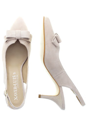 MINA - Spitze Sling-Pumps mit Schleife