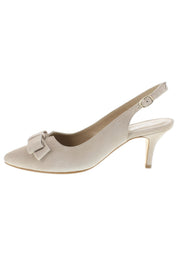 MINA - Spitze Sling-Pumps mit Schleife