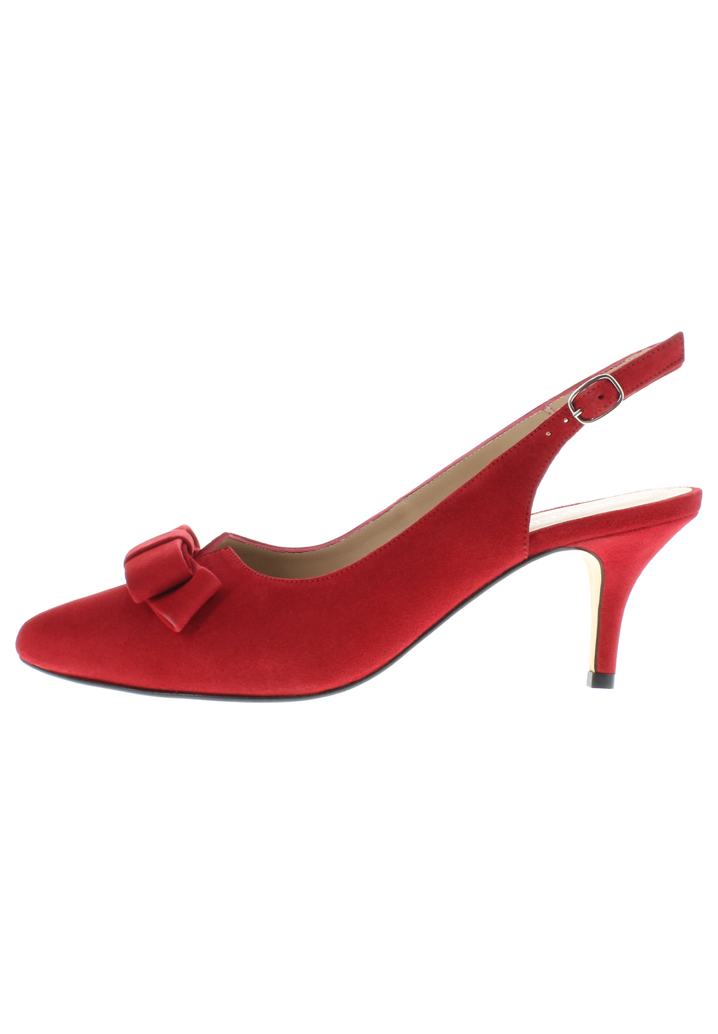 MINA - Spitze Sling-Pumps mit Schleife