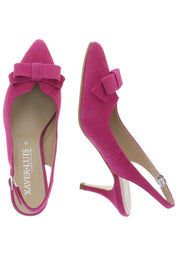 MINA - Spitze Sling-Pumps mit Schleife