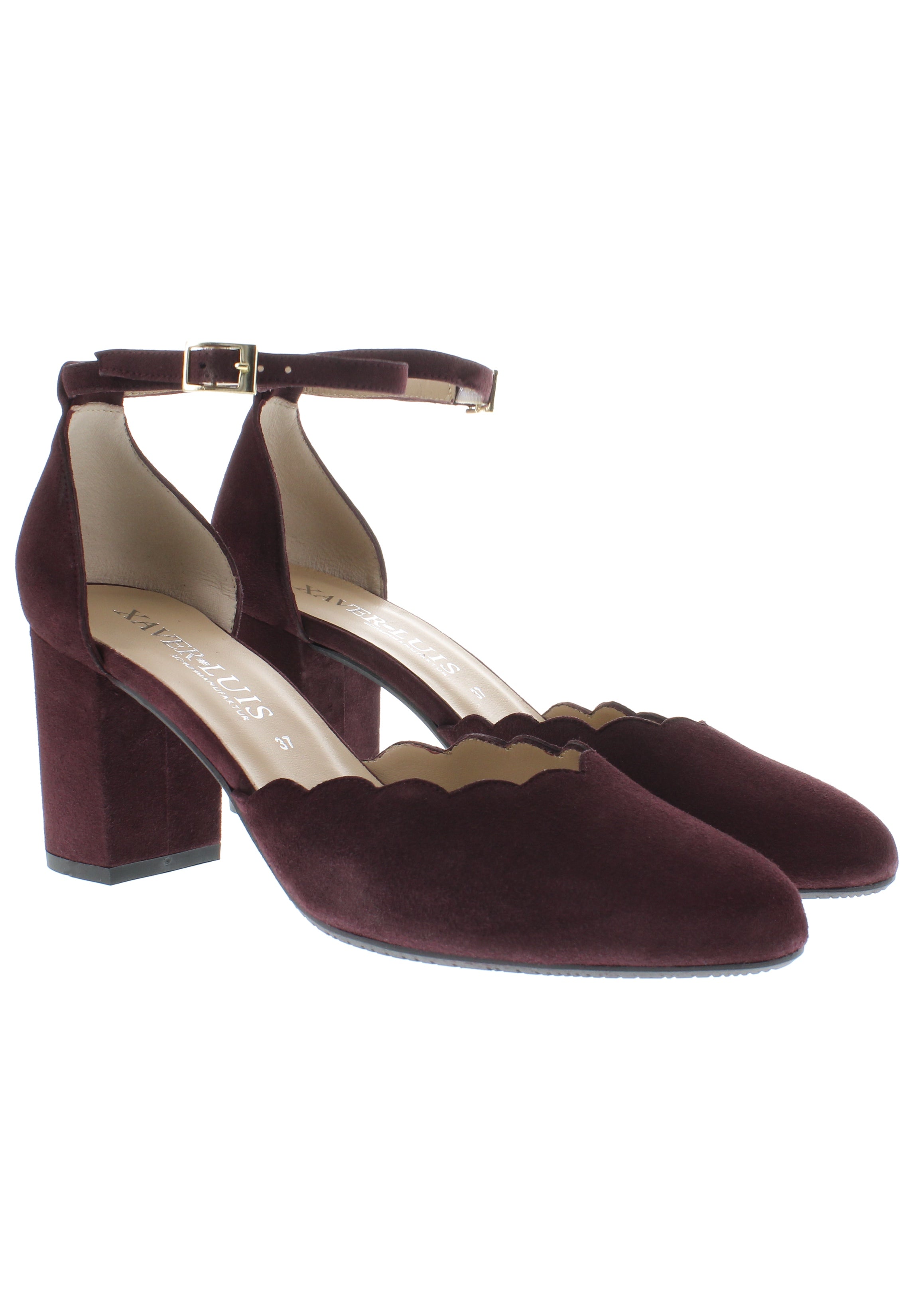 VIOLA - Riemchenpumps mit Blockabsatz