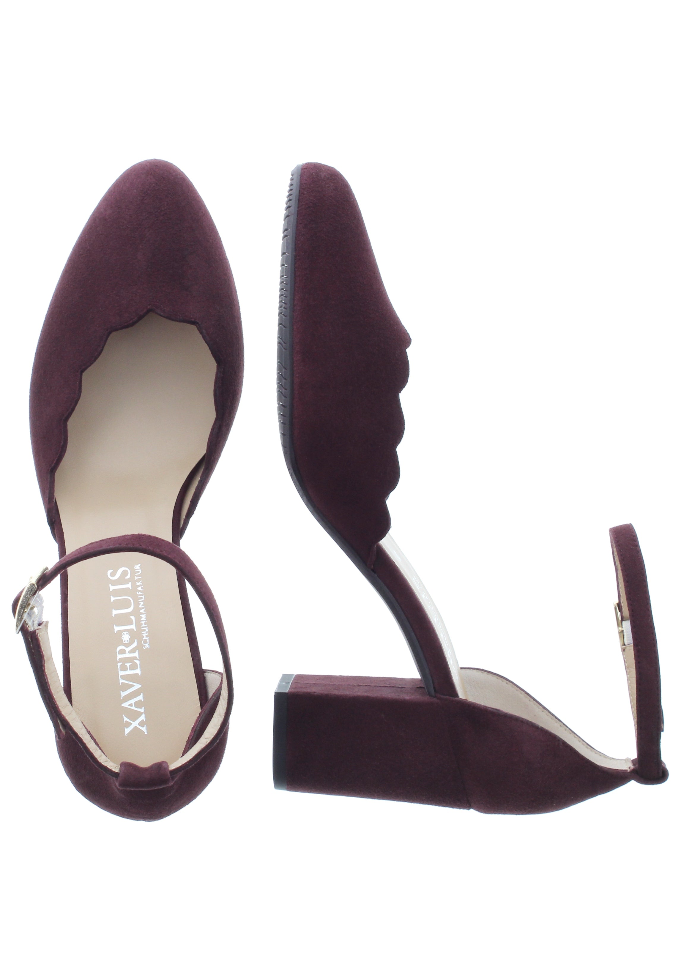 VIOLA - Riemchenpumps mit Blockabsatz