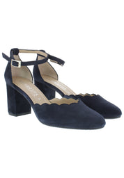 VIOLA - Riemchenpumps mit Blockabsatz