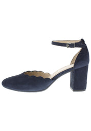 VIOLA - Riemchenpumps mit Blockabsatz