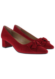 ISABELL - spitze Pumps mit Schleife