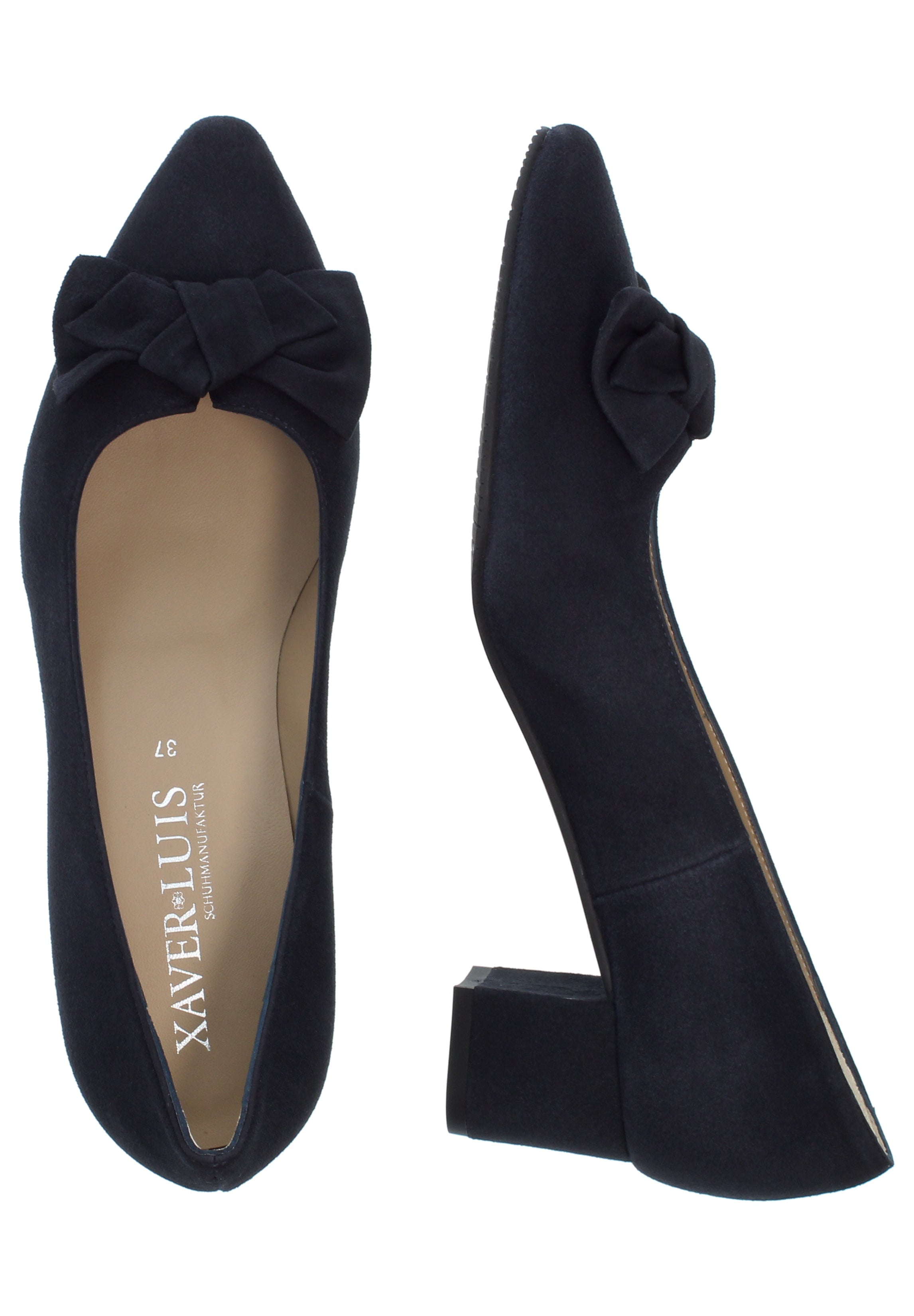ISABELL - spitze Pumps mit Schleife