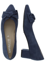 ISABELL - spitze Pumps mit Schleife