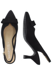 MARISA - Spitze Sling-Pumps mit Schleife