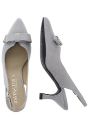 MARISA - Spitze Sling-Pumps mit Schleife