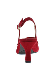 MARISA - Spitze Sling-Pumps mit Schleife