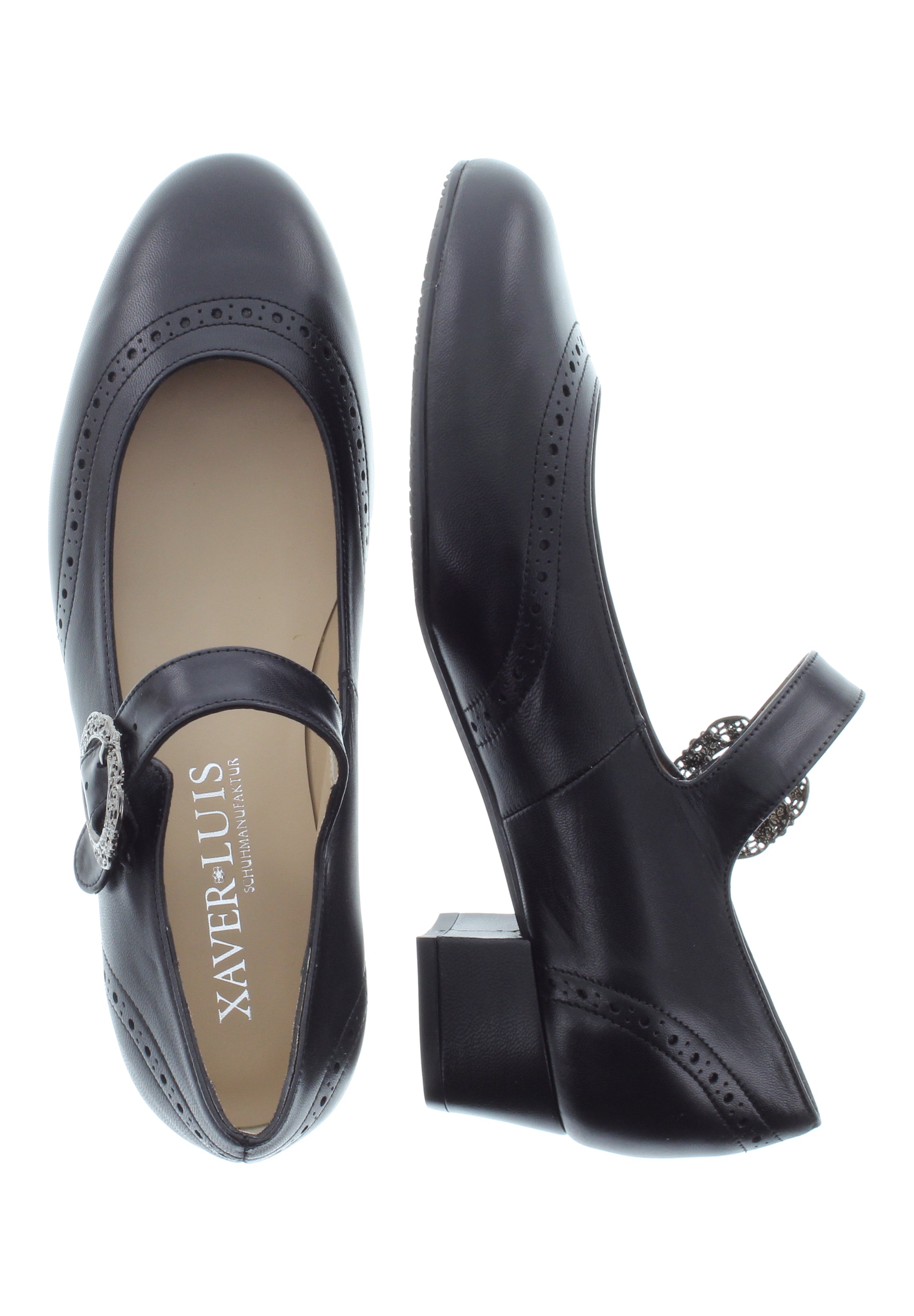 ANNA - Spangenpumps mit Lyralochung