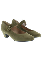 BETTINA - Spangenpumps mit Leder-Schließe