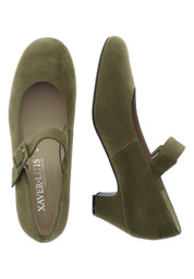 BETTINA - Spangenpumps mit Leder-Schließe