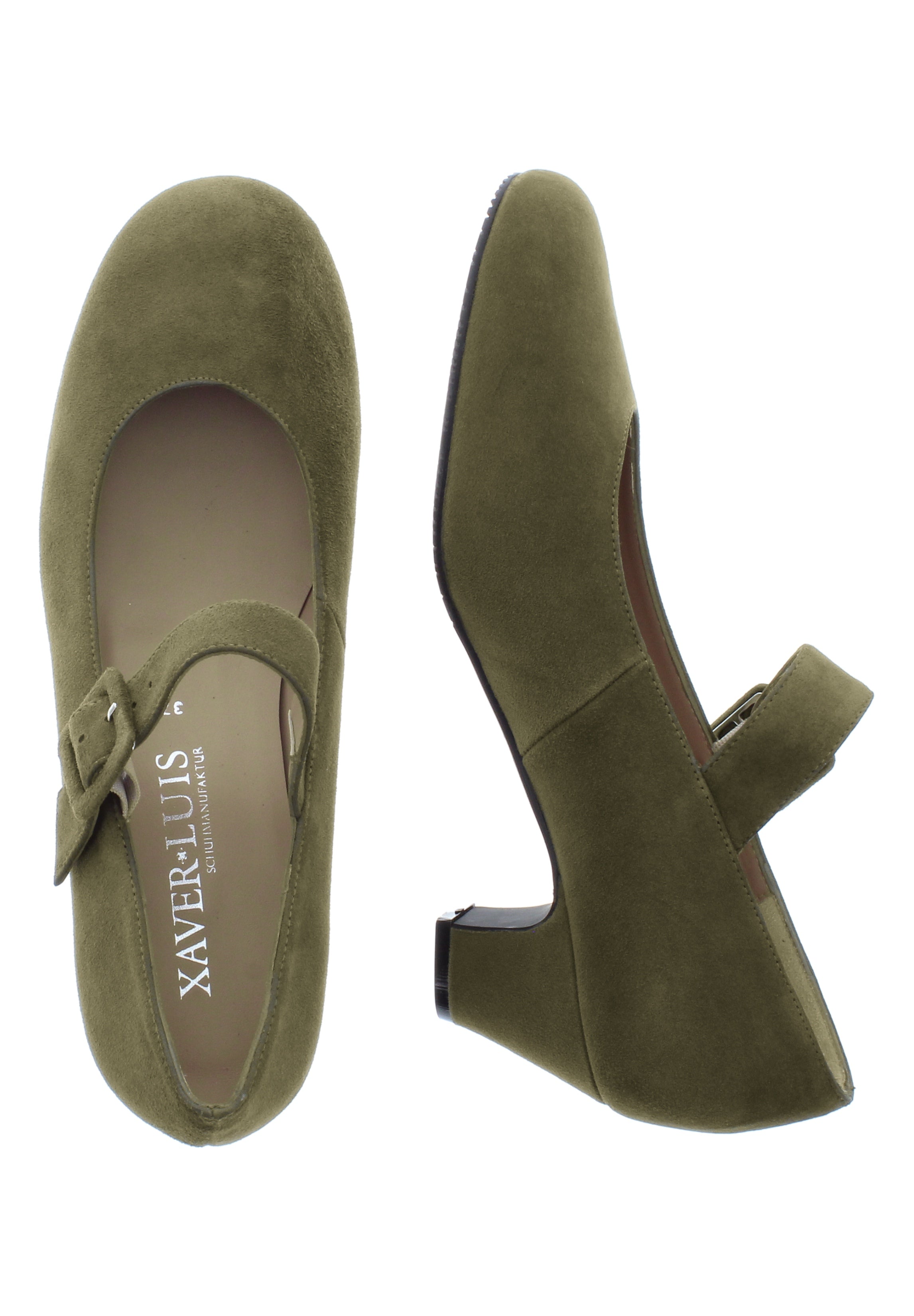 BETTINA - Spangenpumps mit Leder-Schließe