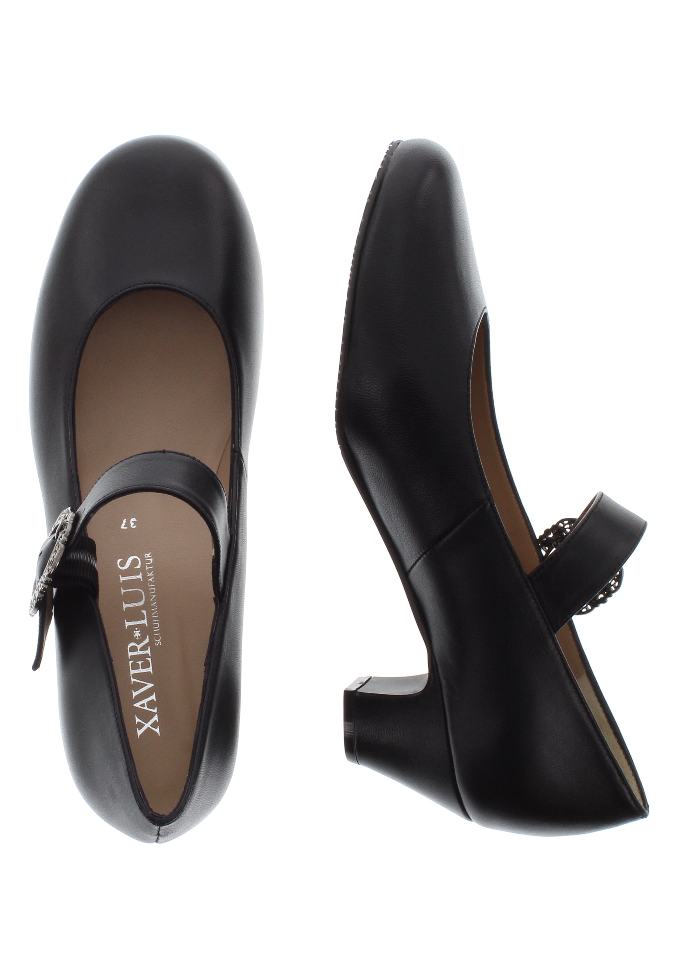 BETTY - Spangenpumps mit Dirndl-Schließe