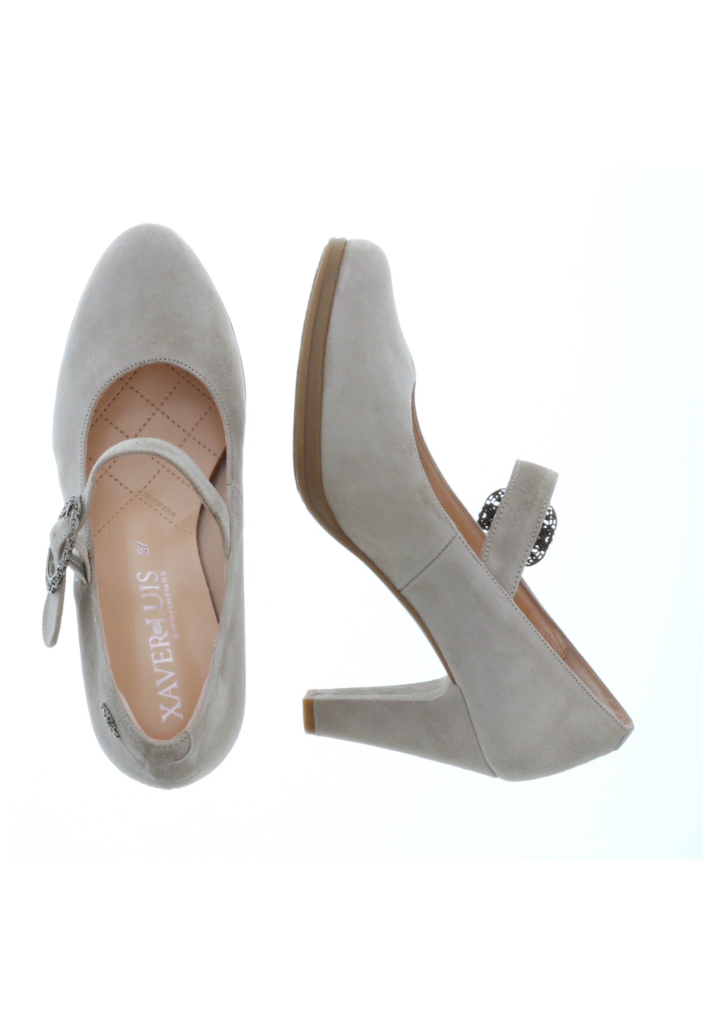 SARAH - Trachten Spangenpumps zum Dirndl