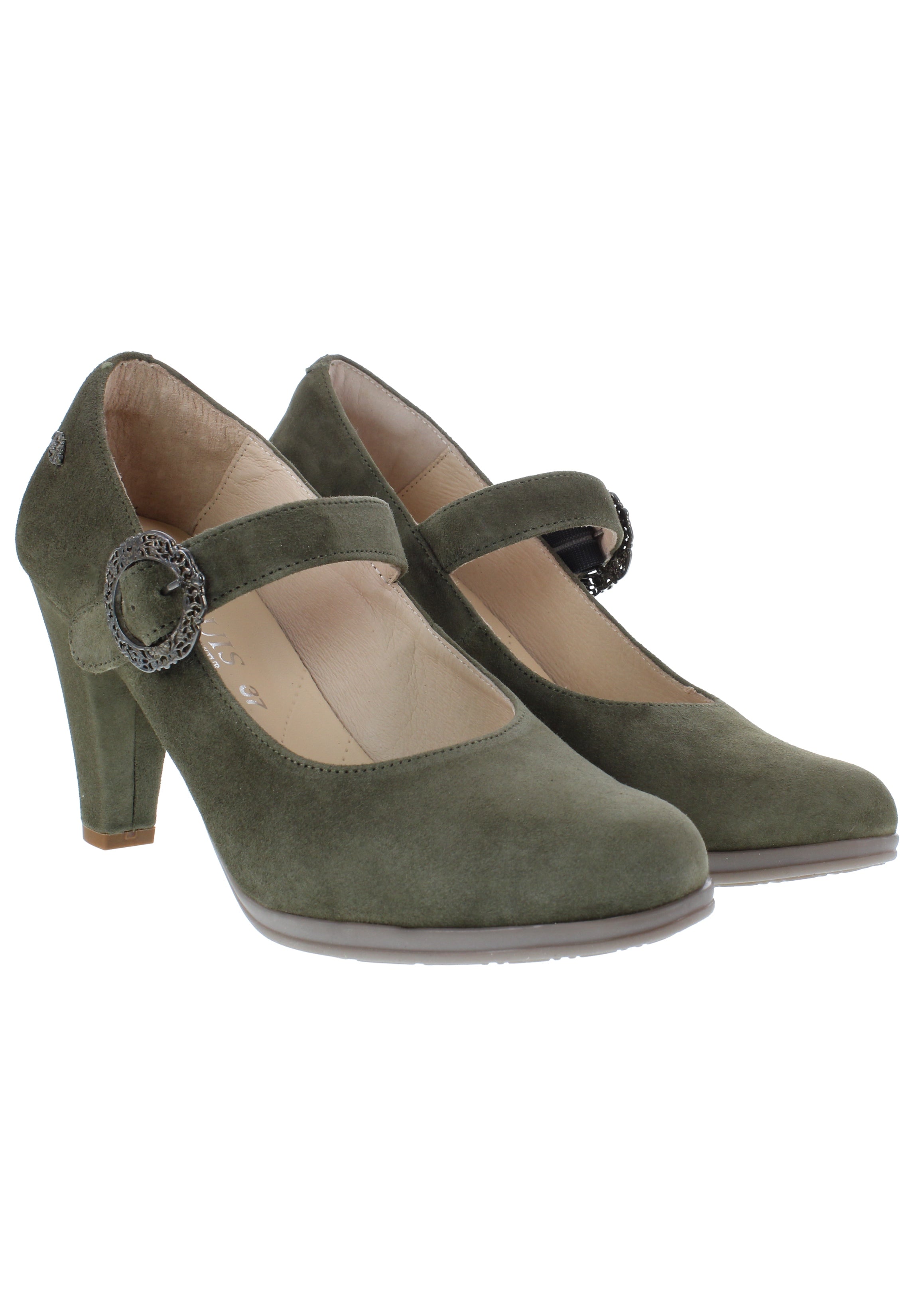 SARAH - Trachten Spangenpumps zum Dirndl