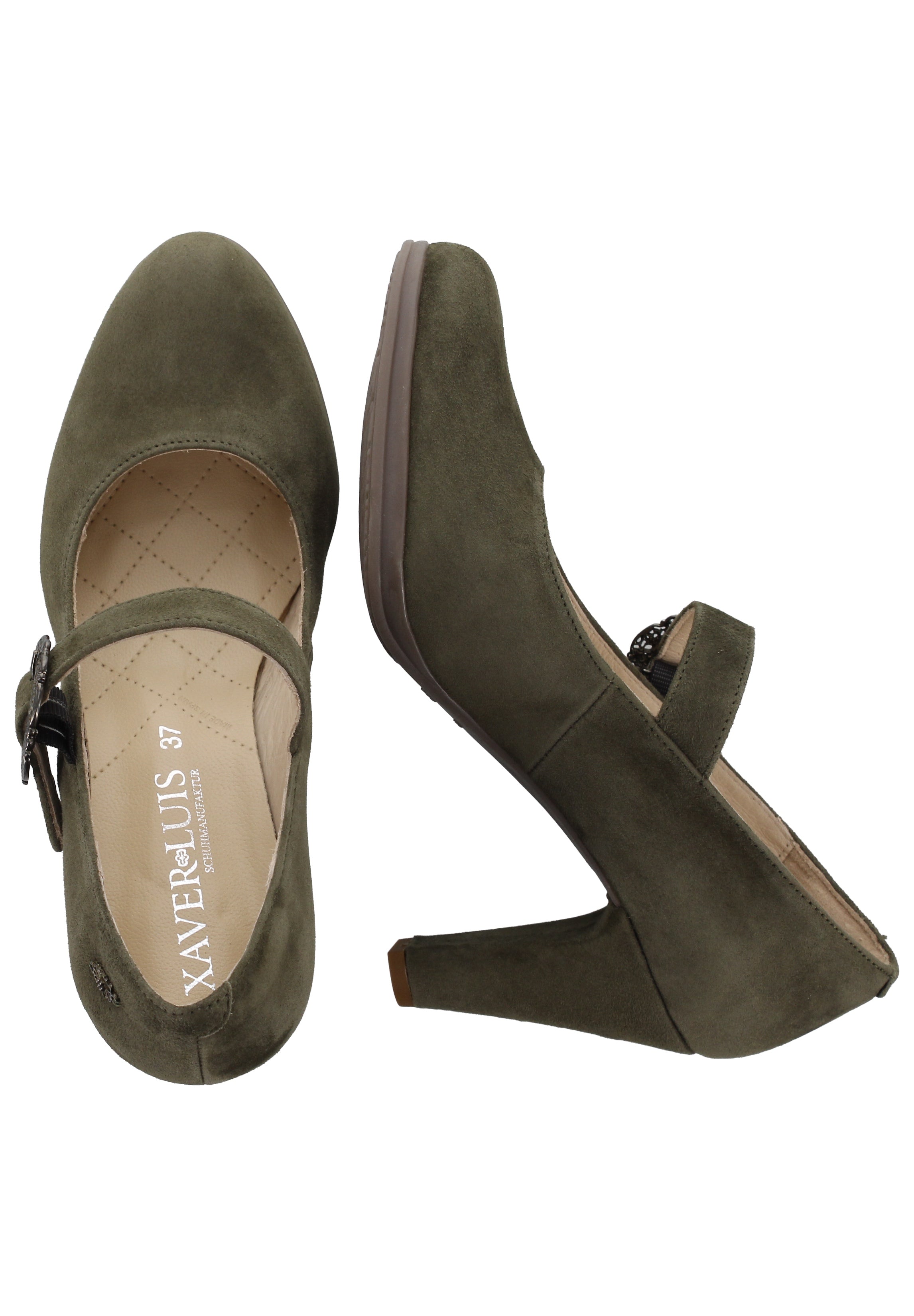 SARAH - Trachten Spangenpumps zum Dirndl