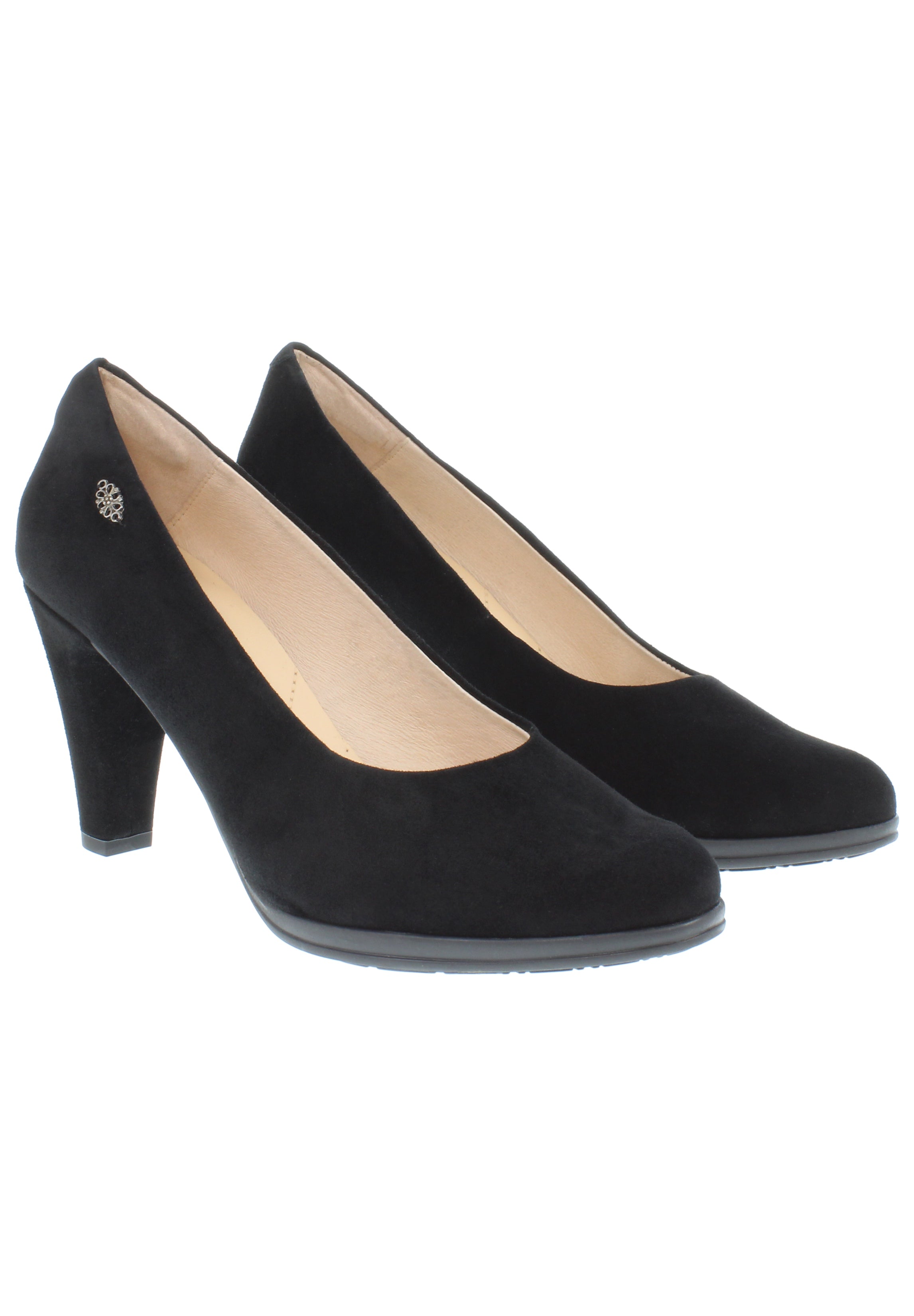SONYA 2.0 - Plateaupumps aus weichem Veloursleder