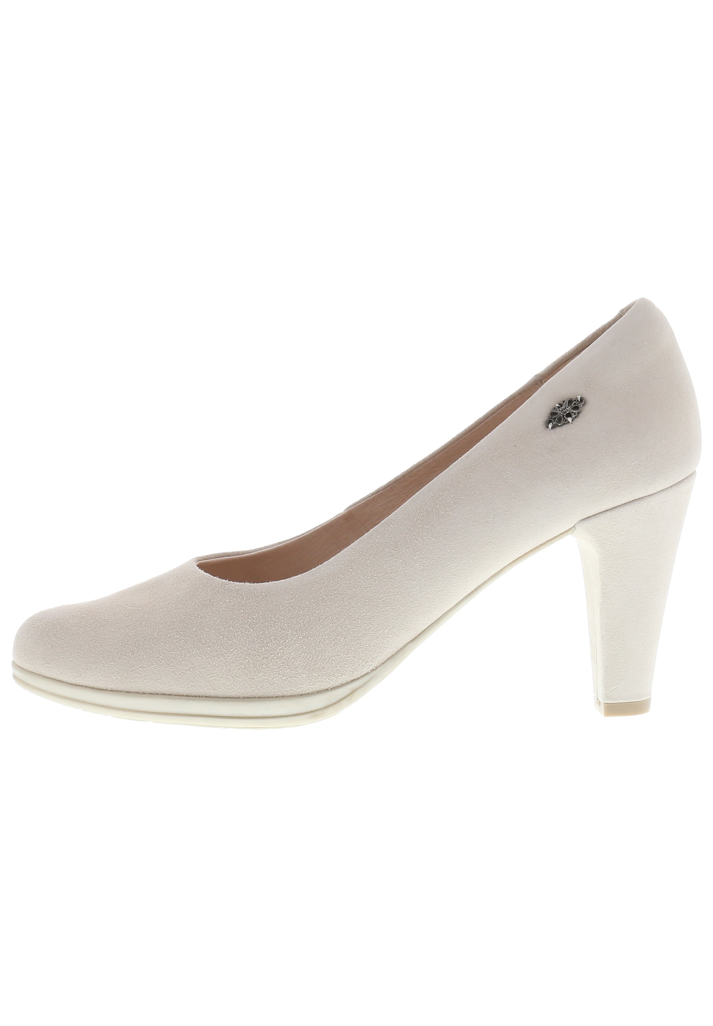 SONYA 2.0 - Plateaupumps aus weichem Veloursleder