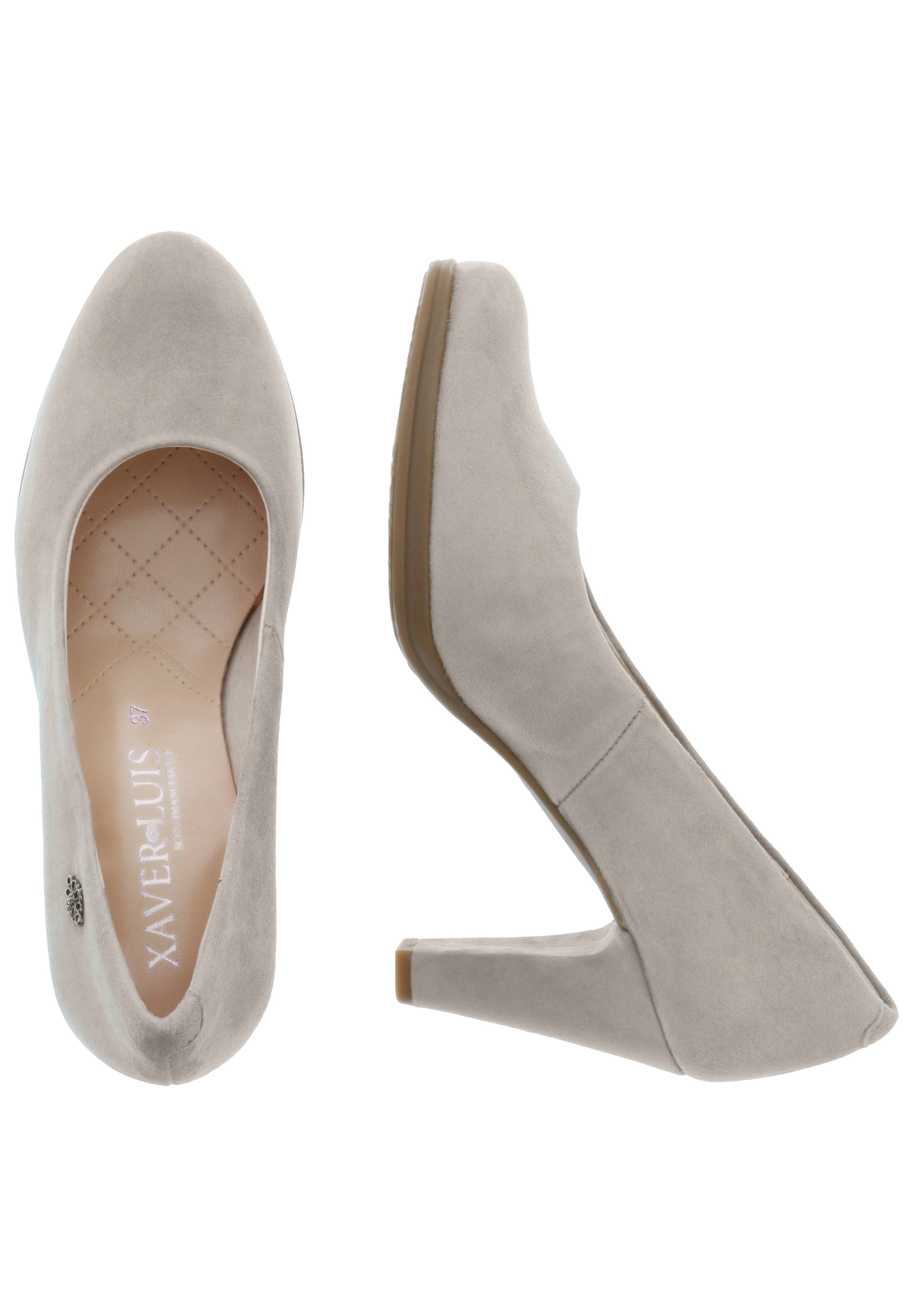 SONYA 2.0 - Plateaupumps aus weichem Veloursleder
