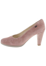 SONYA 2.0 - Plateaupumps aus weichem Veloursleder