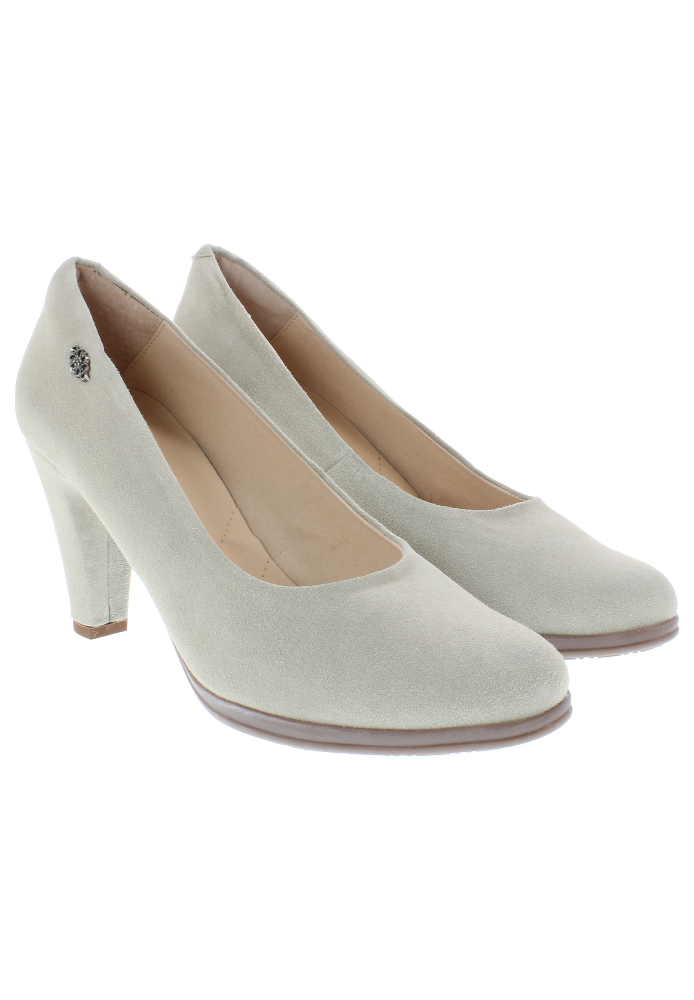 SONYA 2.0 - Plateaupumps aus weichem Veloursleder