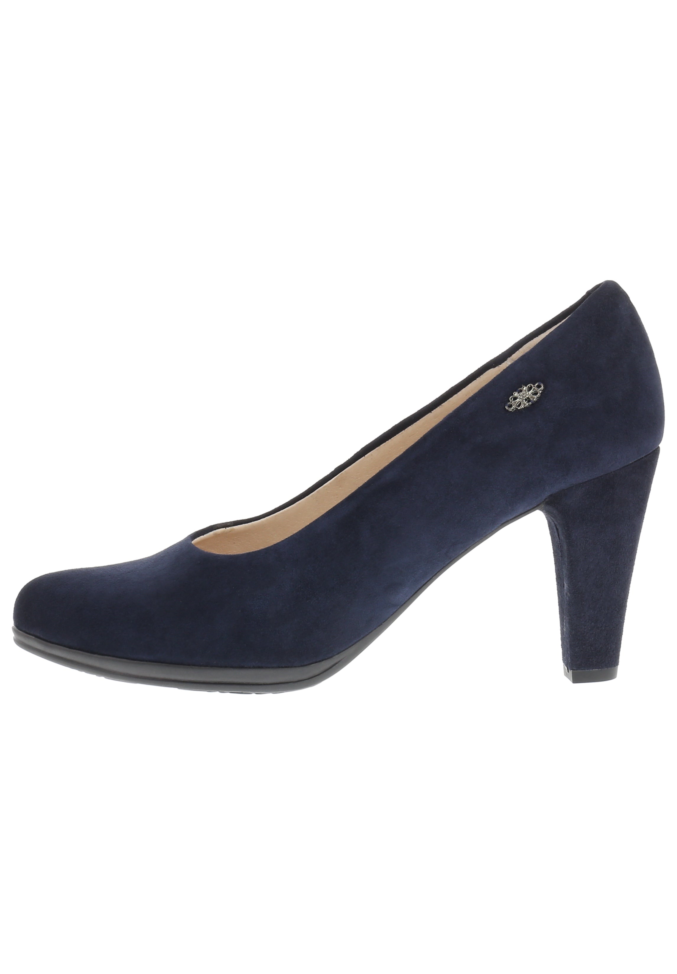 SONYA 2.0 - Plateaupumps aus weichem Veloursleder