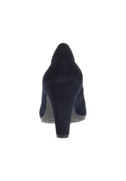 SONYA 2.0 - Plateaupumps aus weichem Veloursleder