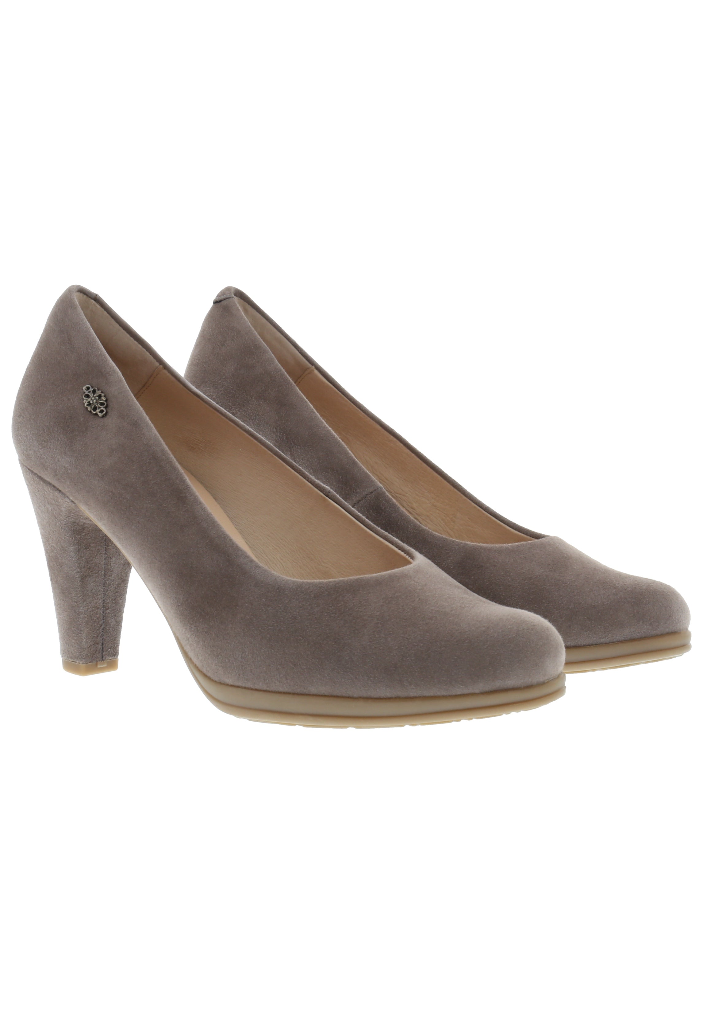SONYA 2.0 - Plateaupumps aus weichem Veloursleder