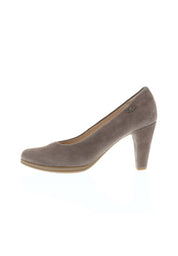 SONYA 2.0 - Plateaupumps aus weichem Veloursleder