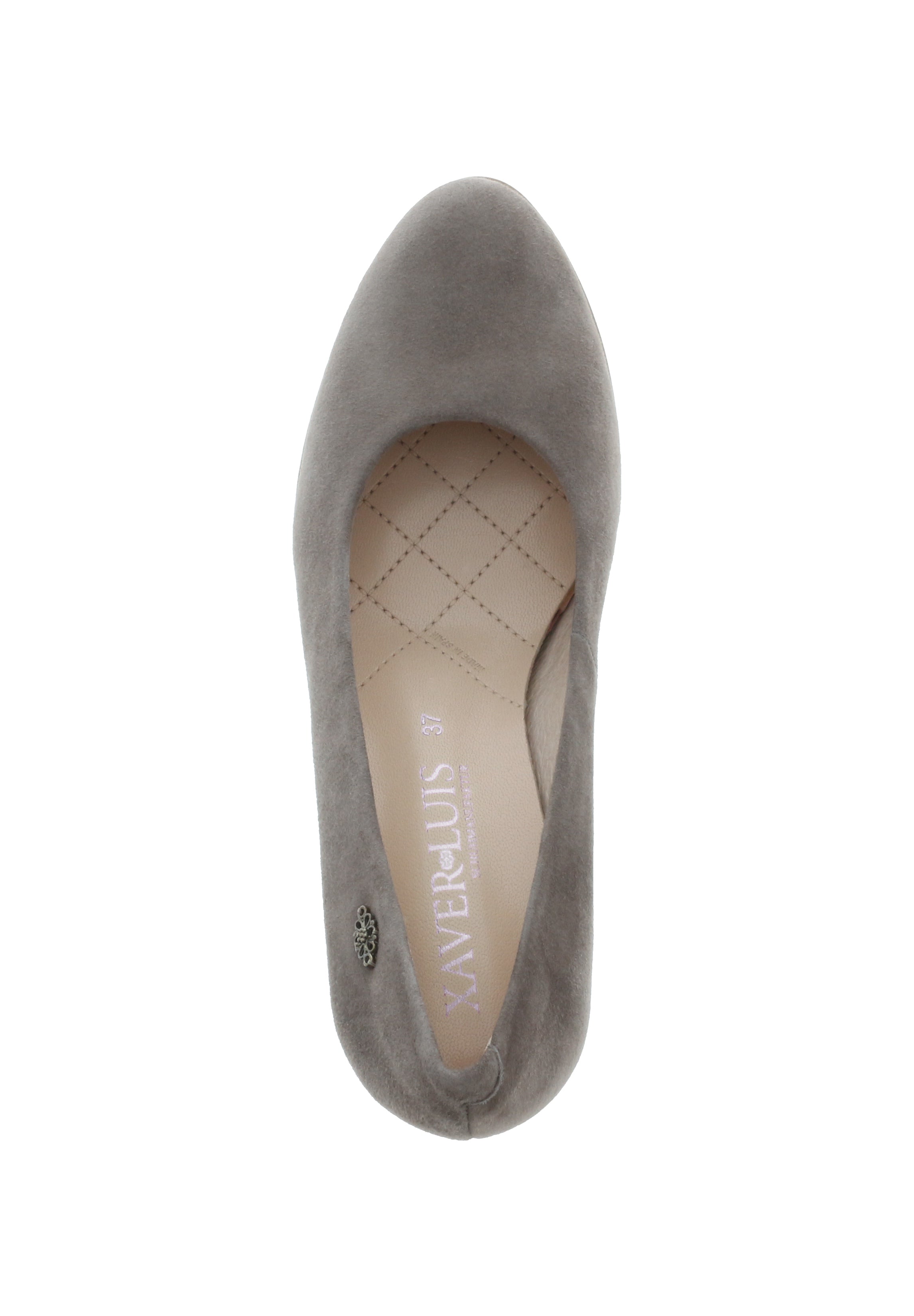 SONYA 2.0 - Plateaupumps aus weichem Veloursleder