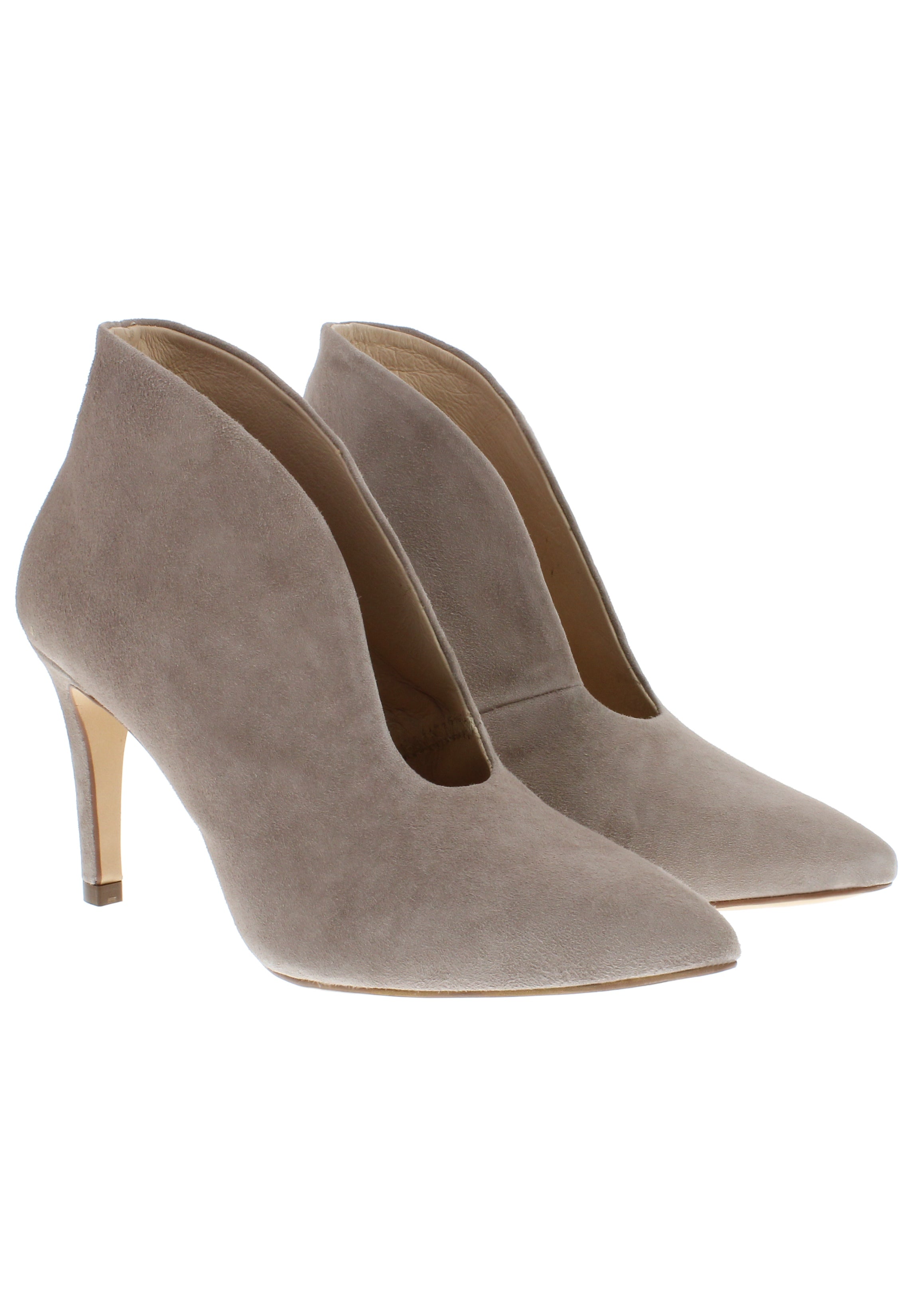 JULIE - Highcut Pumps aus feinem Leder