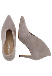 JULIE - Highcut Pumps aus feinem Leder