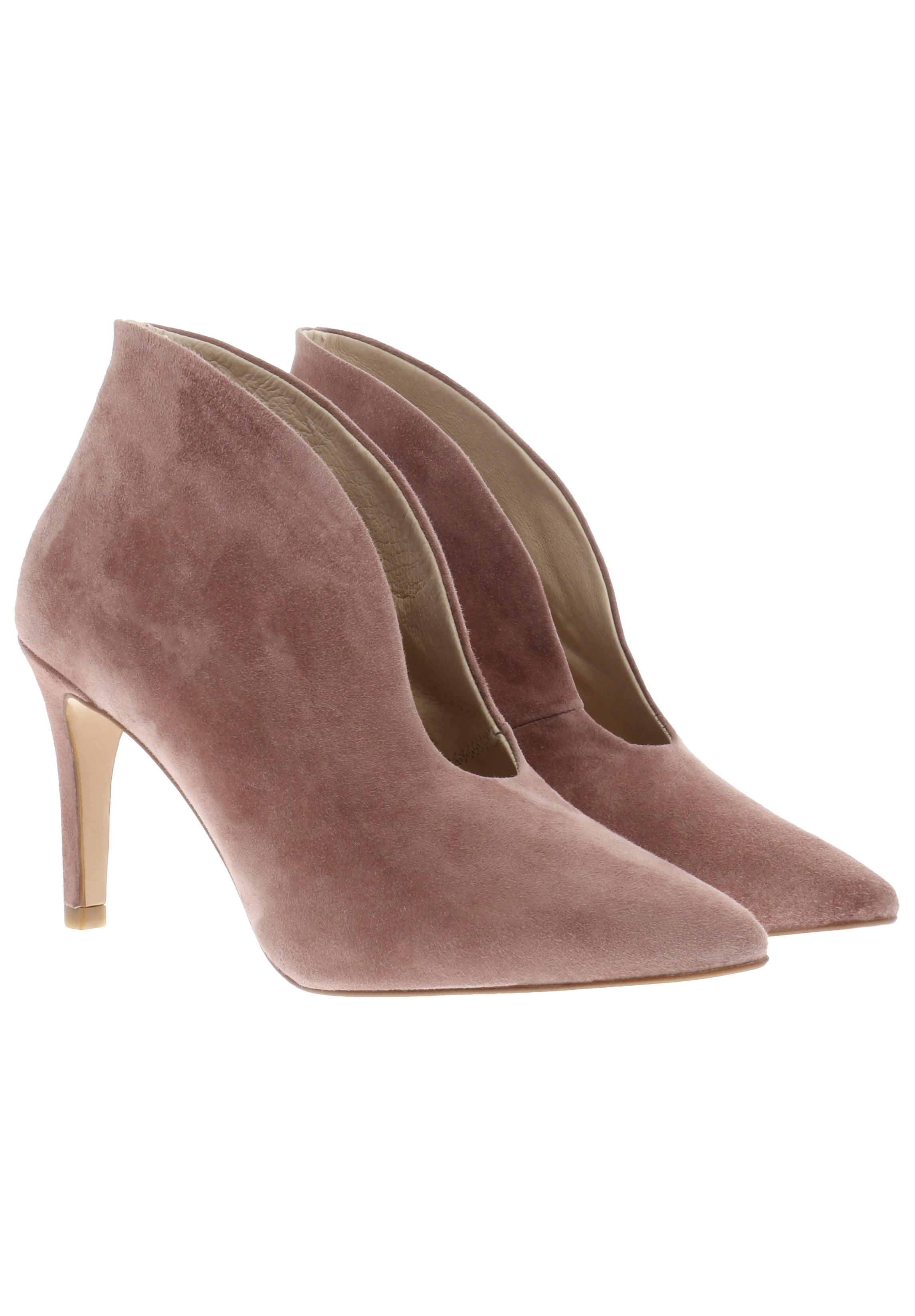 JULIE - Highcut Pumps aus feinem Leder