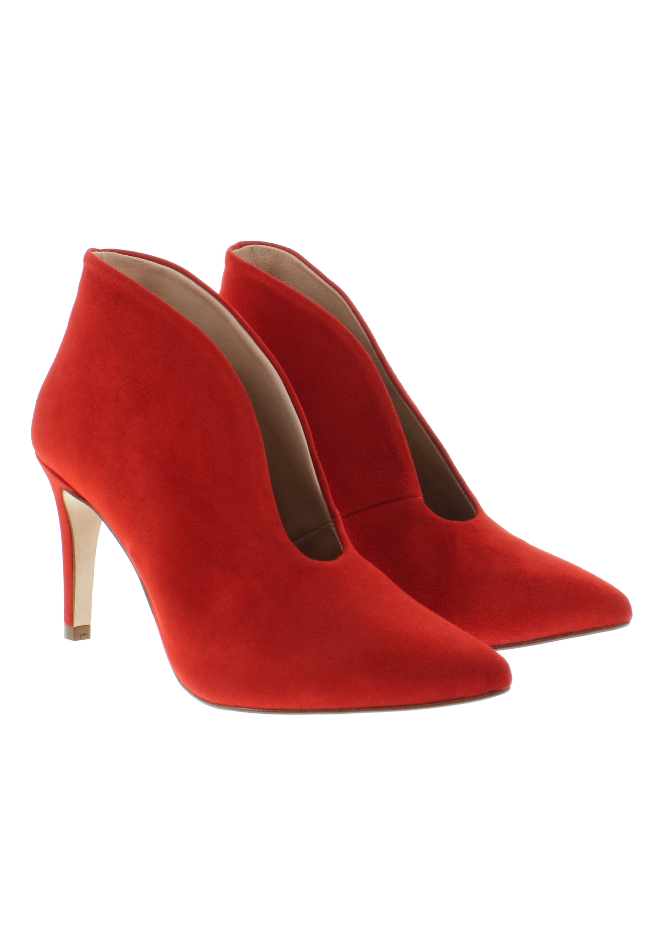 JULIE - Highcut Pumps aus feinem Leder