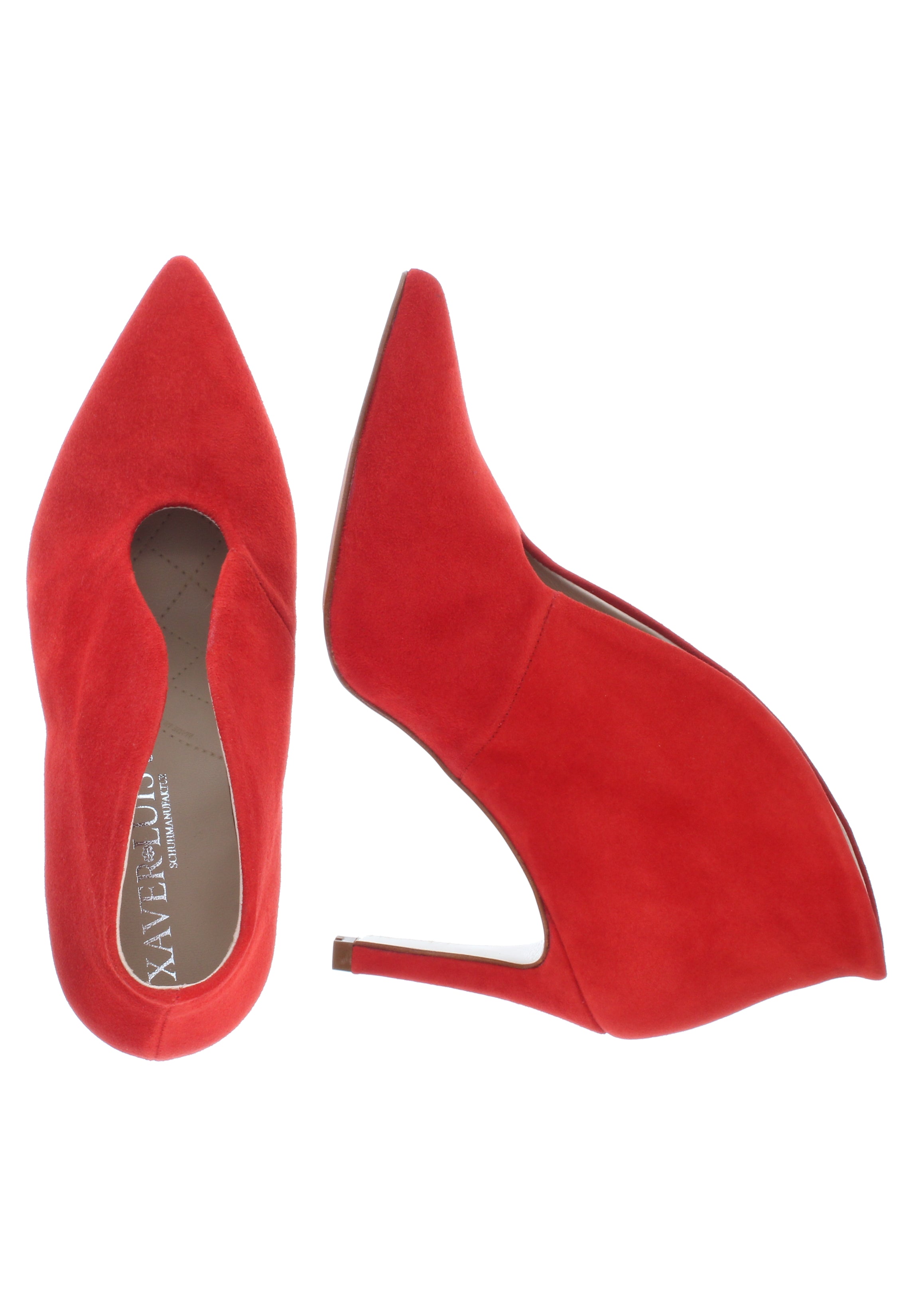 JULIE - Highcut Pumps aus feinem Leder