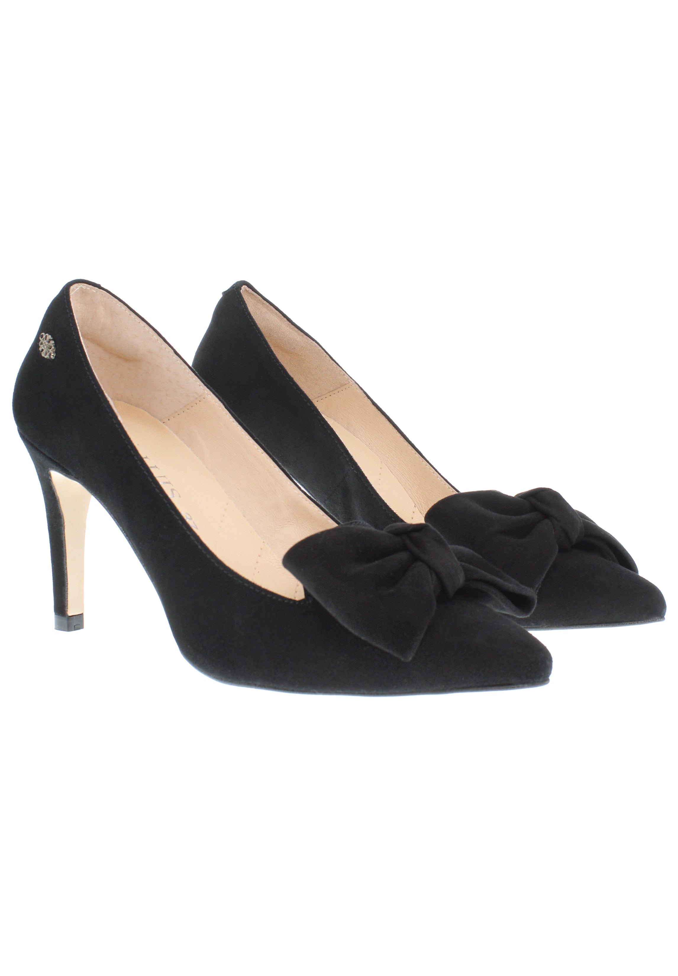 JULE - Spitze Pumps mit großer Schleife