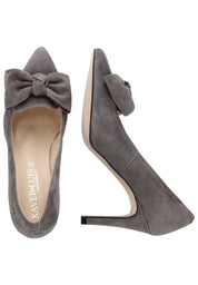JULE - Spitze Pumps mit großer Schleife