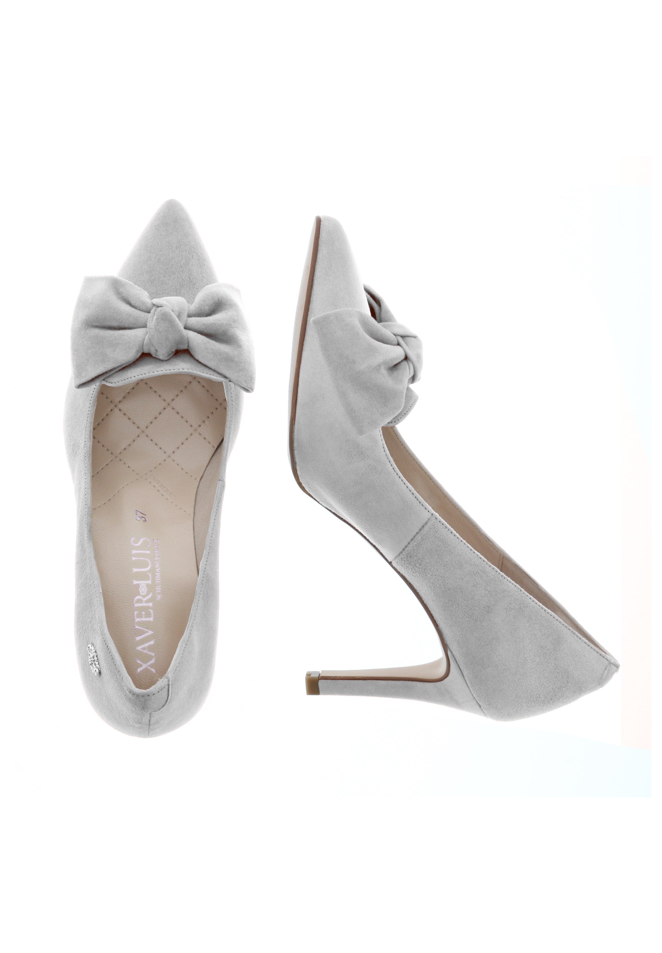 JULE - Spitze Pumps mit großer Schleife