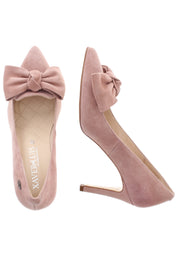 JULE - Spitze Pumps mit großer Schleife