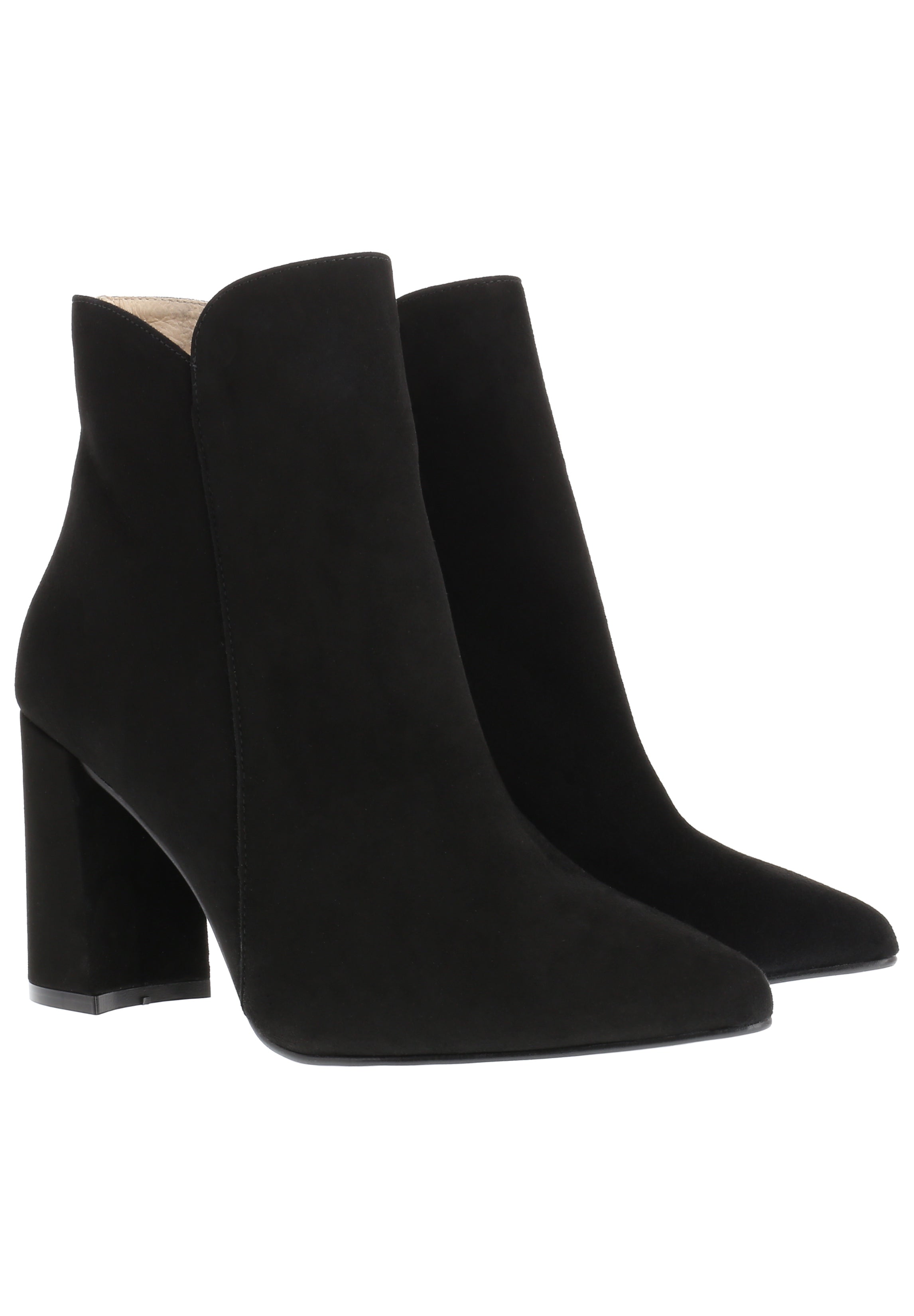 VERO - Spitze Stiefelette mit Blockabsatz