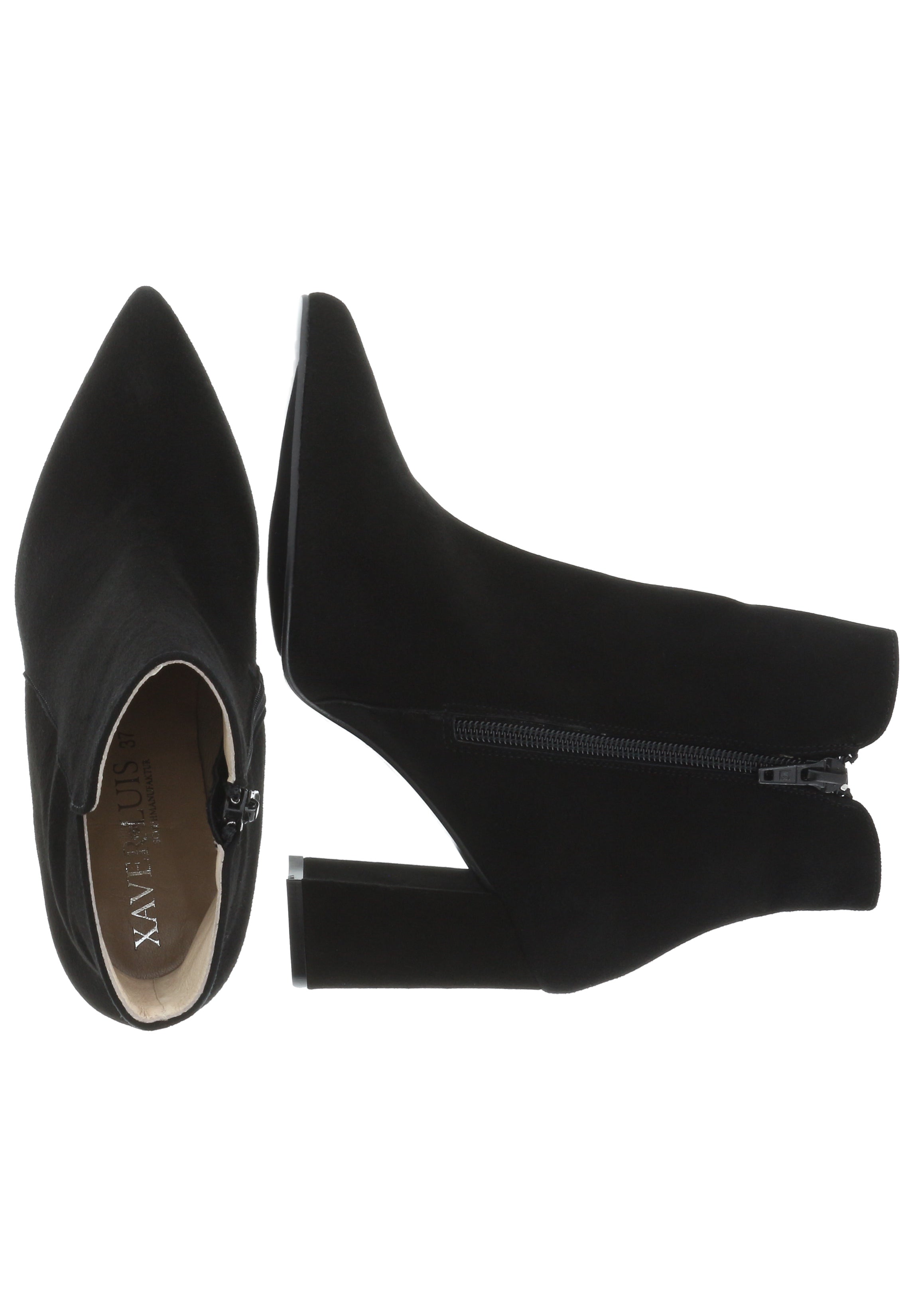 VERO - Spitze Stiefelette mit Blockabsatz