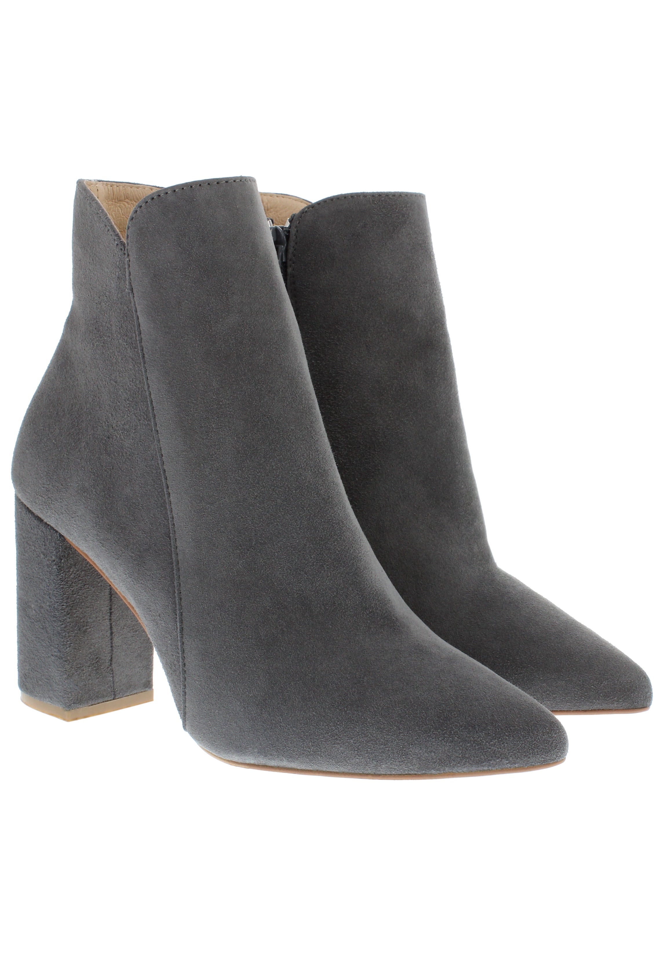 VERO - Spitze Stiefelette mit Blockabsatz