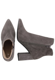 VERO - Spitze Stiefelette mit Blockabsatz