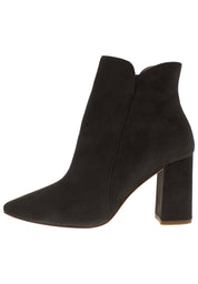 VERO - Spitze Stiefelette mit Blockabsatz