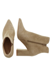 VERO - Spitze Stiefelette mit Blockabsatz